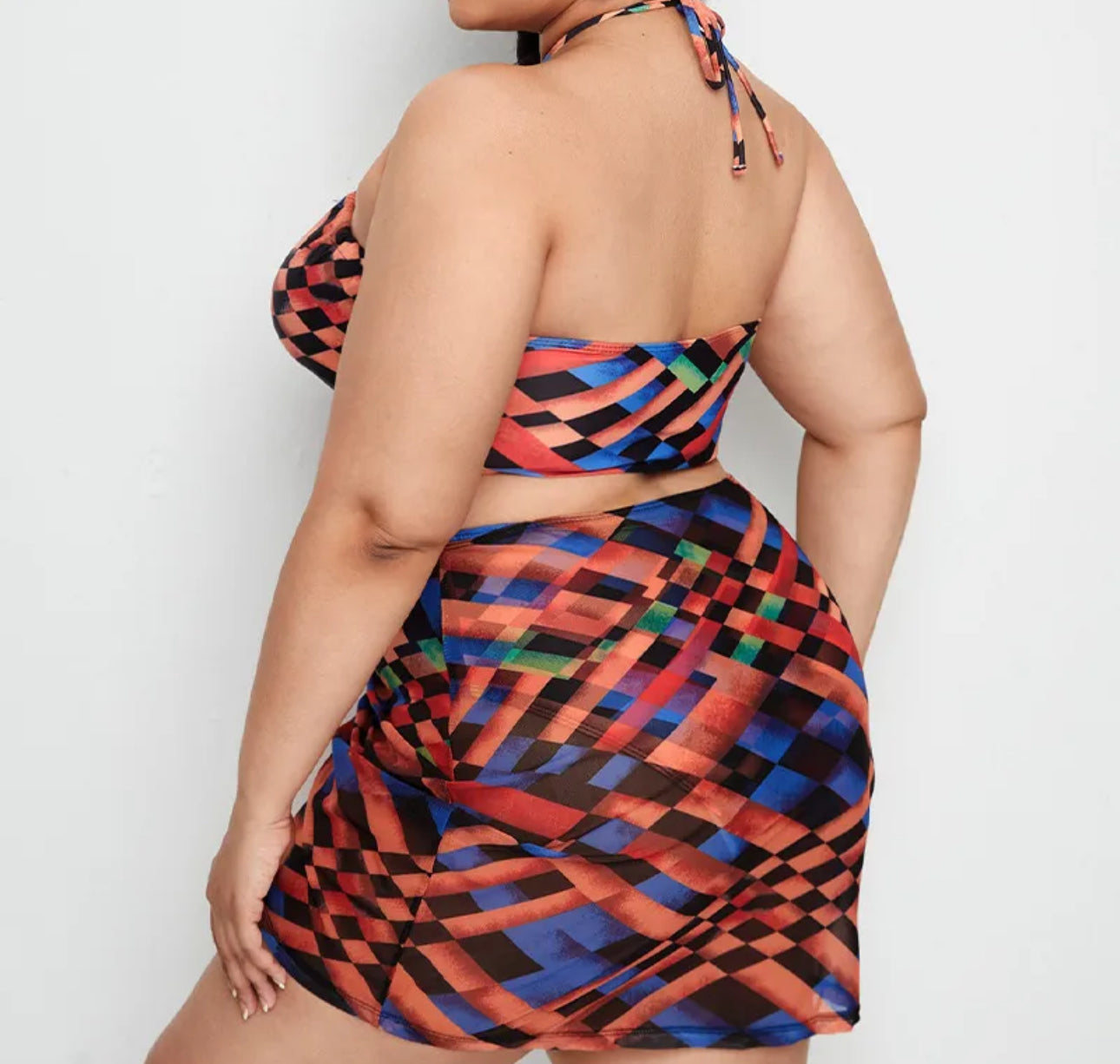 Women's Swimsuit - Graphic Print 3 Piece Set